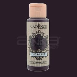 Cadence - Cadence Style Matt Fabric Kumaş Boyası 59ml F615 Karadut-Mulberry Purple