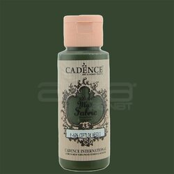 Cadence - Cadence Style Matt Fabric Kumaş Boyası 59ml F626 Çiftlik Yeşili-Farm Green