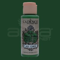 Cadence - Cadence Style Matt Fabric Kumaş Boyası 59ml F632 Çimen