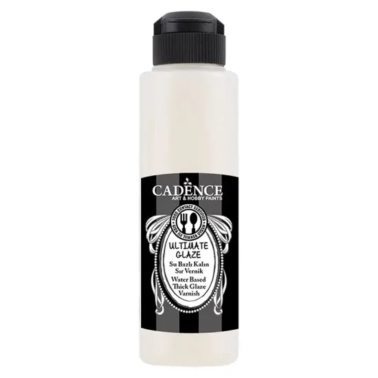Cadence - Cadence Ultimate Glaze Su Bazlı Sır Vernik Yarı Mat 750ml