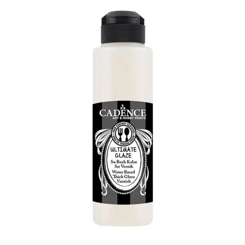 Cadence Ultimate Glaze Mat Su Bazlı Sır Vernik 500ml Cadence Ultimate Glaze Mat Su Bazlı Sır Vernik 500ml