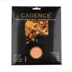 Cadence - Cadence Yaprak Varak Altın 16x16cm