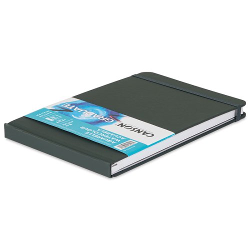 Canson Graduate Watercolor Sert Kapak Blok 250g 21,6x14cm 56 Yaprak