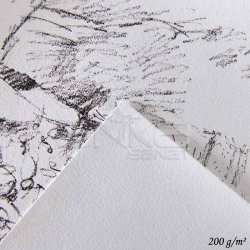 Canson 1557 Rulo Çizim Kağıdı 200g 1.5mx10m - Thumbnail