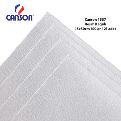 Canson - Canson 1557 Resim Kağıdı 35x50cm 200g 125 Adet