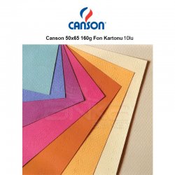 Canson - Canson 50x65 160g Fon Kartonu 10lu