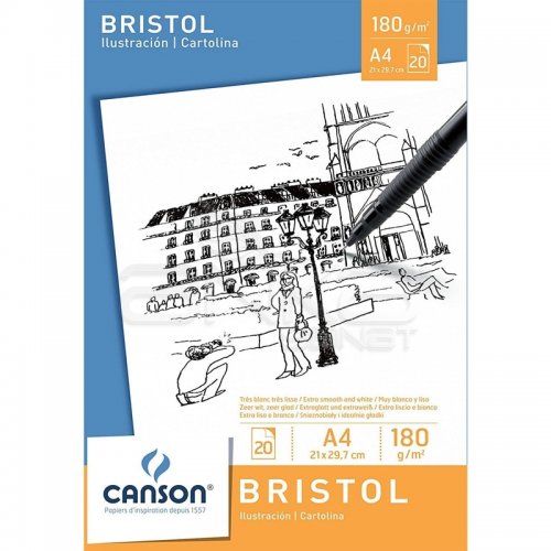 Canson Bristol Pad Bristol Çizim Defteri 180g 20 Yaprak