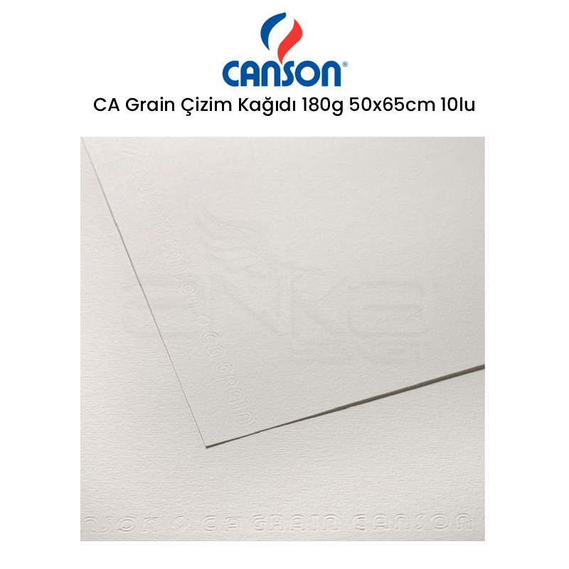 Canson Ca Grain Çizim Kağıdı 180g 50x65cm 10lu
