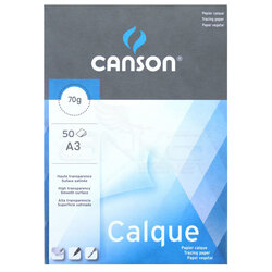 Canson Calque Tracing Paper Aydınger Bloğu 70g 50 Yaprak - Thumbnail