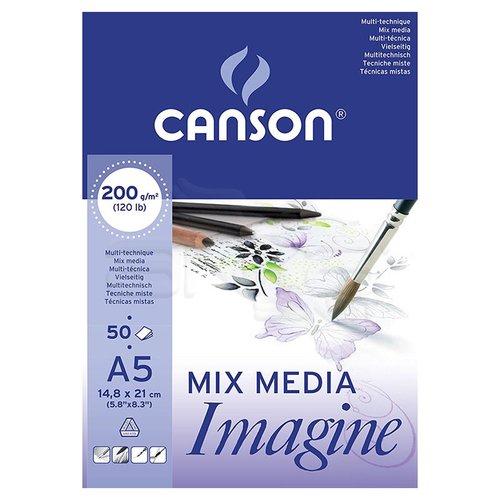 Canson Mix Media Imagine Blok 200g 50 Yaprak