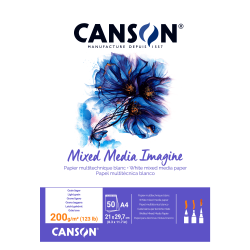 Canson - Canson Mix Media Imagine Blok 200g 50 Yaprak (1)