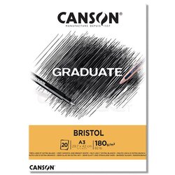 Canson - Canson Graduate Bristol Çizim Defteri 180g 20 Yaprak (1)