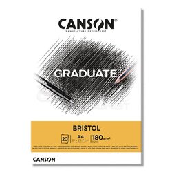 Canson Graduate Bristol Çizim Defteri 180g 20 Yaprak - Thumbnail