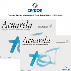 Canson - Canson Gvarro Watercolour Sulu Boya Blok Cold Pressed 240g 20 Yaprak