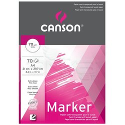 Canson - Canson Marker Layout Çizim Defteri 70g 70 Yaprak (1)