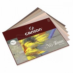 Canson - Canson Mi-Teintes Pastel Defteri Gri Tonlar 30 Yaprak 160g (1)