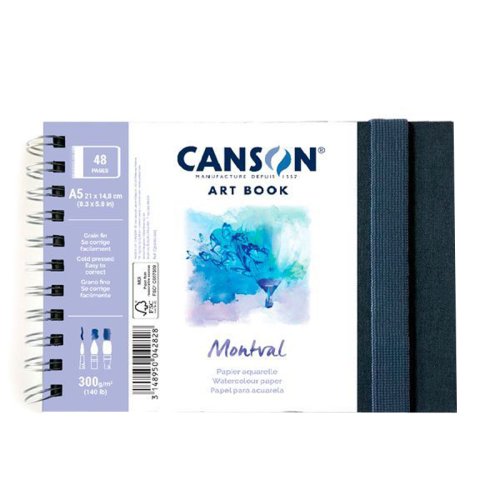Canson Art Book Mixed Media Montval Pad 300g 48 Yaprak