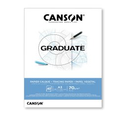 Canson - Canson Graduate Tracing Paper Aydınger Bloğu 70g 40 Yaprak A3
