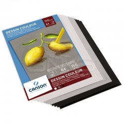 Canson Pastel Paper Pad Pastel Kağıdı Defteri 150g 12 Yaprak A4 - Thumbnail