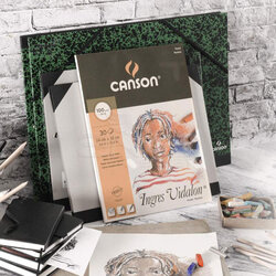Canson - Canson Ingres Vidalon Pastel Bloğu 30 Yaprak (1)