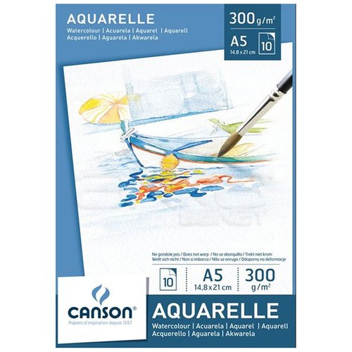 Canson Watercolour Sulu Boya Blok 300g 10 Yaprak