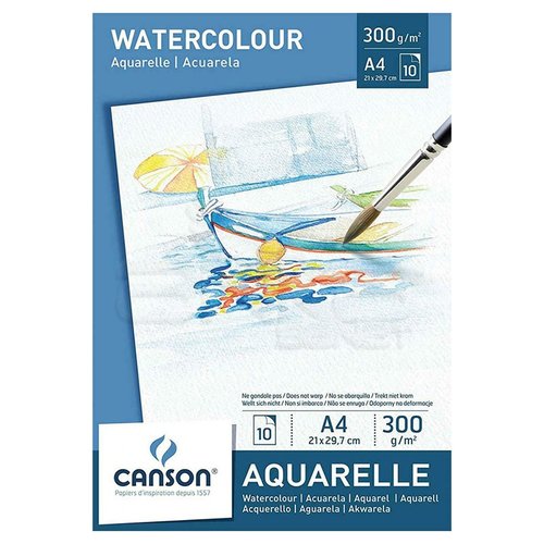 Canson Watercolour Sulu Boya Blok 300g 10 Yaprak