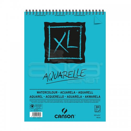 Canson XL Aquarelle Sulu Boya Blok 300g A4 30 Yaprak