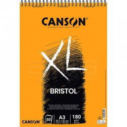 Canson - Canson XL Bristol Spiralli Çizim Defteri 180g 50 Yaprak (1)