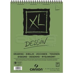 Canson - Canson XL Dessin Albüm Spiralli Light Grain 160g A3