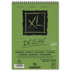 Canson - Canson XL Dessin Albüm Spiralli Light Grain 160g A5