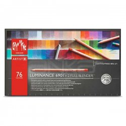 Caran dAche - Caran dAche Luminance Permanent Color 76lı Kuru Boya Kalem Seti (1)