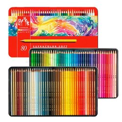 Caran dAche - Caran dAche Supracolor Soft Aquarelle 80li Sulu Boya Kalem Seti (1)