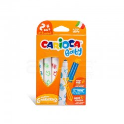 Carioca Baby Valorous Markers 6 Renk 42813 - Thumbnail