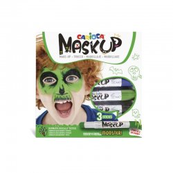 Carioca Mask Up Yüz Boyası Seti Canavarlar Set 6g 3lü 43051 - Thumbnail
