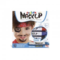 Carioca Mask Up Yüz Boyası Seti Karnaval Set 6g 3lü 43050 - Thumbnail