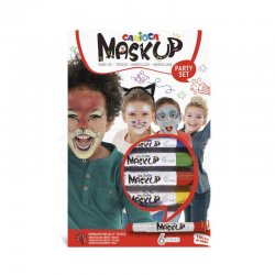 Carioca - Carioca Mask Up Yüz Boyası Seti Party Set 6g 6lı 43052