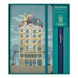 Moleskine - Moleskine Casa Batlló Custom Editions Collectors Box Defter+ Kaweco Kalem Seti