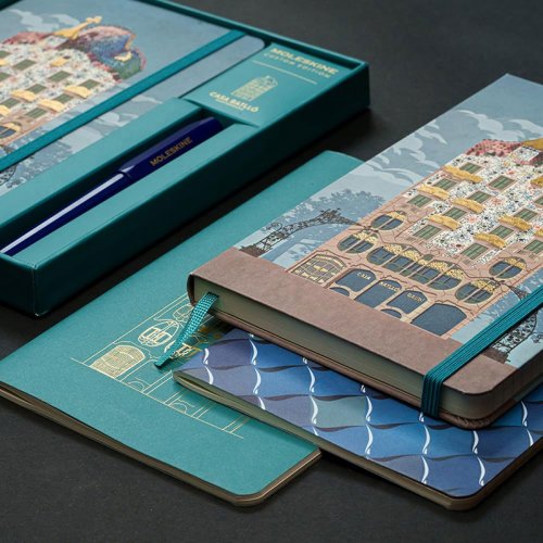 Moleskine Casa Batlló Custom Editions Collectors Box Defter+ Kaweco Kalem Seti
