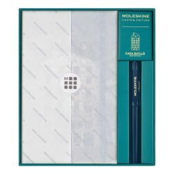 Moleskine Casa Batlló Custom Editions Collectors Box Defter+ Kaweco Kalem Seti - Thumbnail