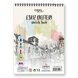 Anka Art - Ceoart Eskiz Defter 120g A4 50 Yaprak