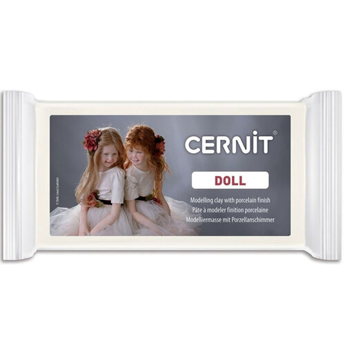 Cernit Doll Polimer Kil 500g White - White