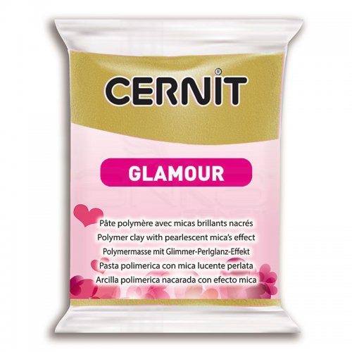 Cernit Glamour Polimer Kil 56g 050 Gold