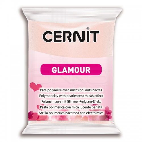 Cernit Glamour (Metalik) Polimer Kil 56g 425 Carnation - 425 Glamour Carnation