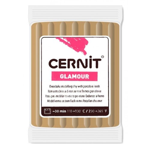 Cernit Glamour Polimer Kil 56g 800 Brown