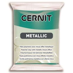Cernit - Cernit Metallic Polimer Kil 56g 676 Turquoıse