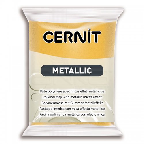 Cernit Metallic Polimer Kil 56g 050 Gold - 050 Gold