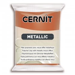 Cernit - Cernit Metallic Polimer Kil 56g 058 Bronze