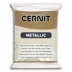 Cernit - Cernit Metallic Polimer Kil 56g 059 Antique Bronz
