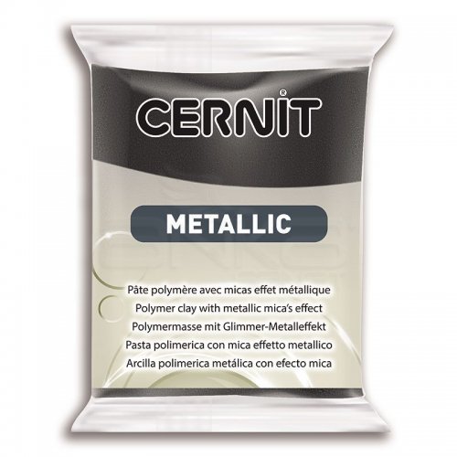 Cernit Metallic Polimer Kil 56g 169 Hematite - 169 Hematite