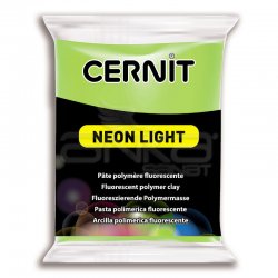 Cernit - Cernit Neon Light (Fosforlu) Polimer Kil 56g 600 Green